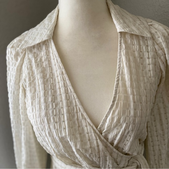 RAILS
KIARA SEERSUCKER DRESS - IVORY Sz XS - Picture 8 of 11